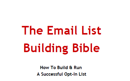 Email-List-Building-Bible