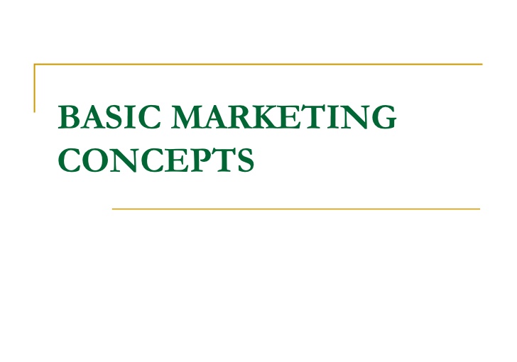 Marketing-Basics